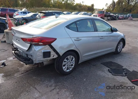 2018 Hyundai Elantra Se из США, поврежденный, VIN 5NPD74LF7JH363422